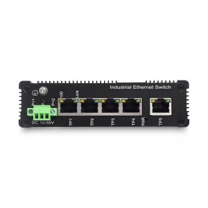 5 10/100TX PoE/PoE+ |Unmanaged Industrial PoE Switch JHA-IF05HP