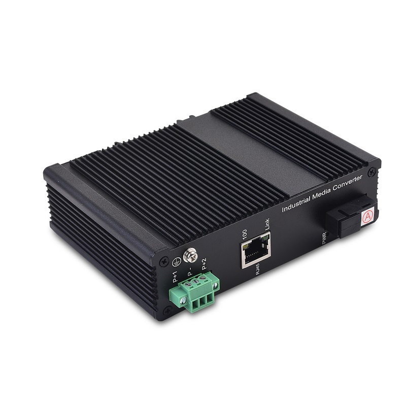 Wholesale China Gigabit 24 Port Fiber Optic Switch Quotes Manufacturer - 1 10/100TX PoE/PoE+ and 1 100FX | Unmanaged Industrial PoE Switch JHA-IF11HP – JHA