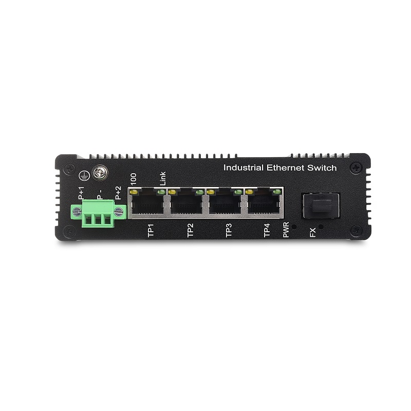 China Wholesale Fiber Optic Switch Factory Suppliers - 4 10/100TX and 1 100X SFP Slot | Unmanaged Industrial Ethernet Switch JHA-IFS14H – JHA