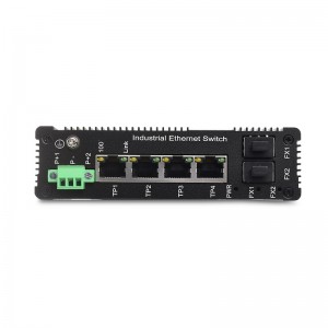 4 10/100TX and 2 100X SFP Slot | Unmanaged Industrial Ethernet Switch JHA-IFS24H