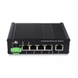 5 10/100/1000TX |Unmanaged Industrial Ethernet Switch JHA-IG05H