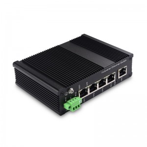 5 10/100/1000TX PoE/PoE+ |Unmanaged Industrial PoE Switch JHA-IG05HP