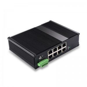 8 10/100TX |Kudeatu gabeko Industrial Ethernet Switch JHA-IF08H