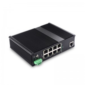 තොග OEM/ODM China Industrial Ethernet Hub RJ45 5 වරාය මීටර් 100 ස්විචය කළමනාකරණය කළ නොහැක