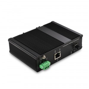 1 10/100/1000TX PoE/PoE+ and 1 1000X SFP Slot | Unmanaged Industrial PoE Switch JHA-IGS11HP