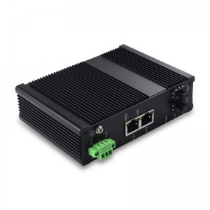 2 10/100/1000TX и 2 1000X SFP слота |Неуправляем индустриален Ethernet комутатор JHA-IGS22H