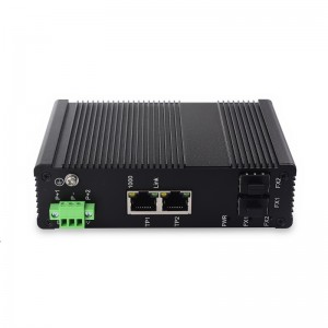 2 10/100/1000TX Lan 2 1000X SFP Slot |Unmanaged Industrial Ethernet Ngalih JHA-IGS22H