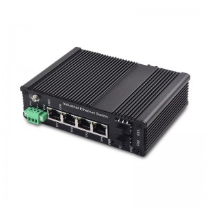 4 10/100/1000TX եւ 2 1000X SFP բնիկ |Չկառավարվող արդյունաբերական Ethernet անջատիչ JHA-IGS24H