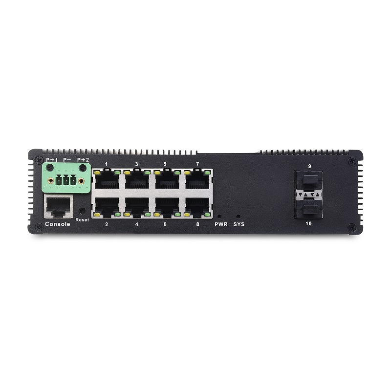 Wholesale China Fiber Switch Factory Suppliers - 8 10/100/1000TX and 2 1000X SFP Slot | Managed Industrial Ethernet Switch JHA-MIGS28H – JHA