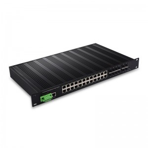 4 10G SFP+ Slot u 8 Combo Port u 16 10/100/1000TX |Swiċċ Ethernet Industrial Immexxi JHA-MIW4GSC8016H