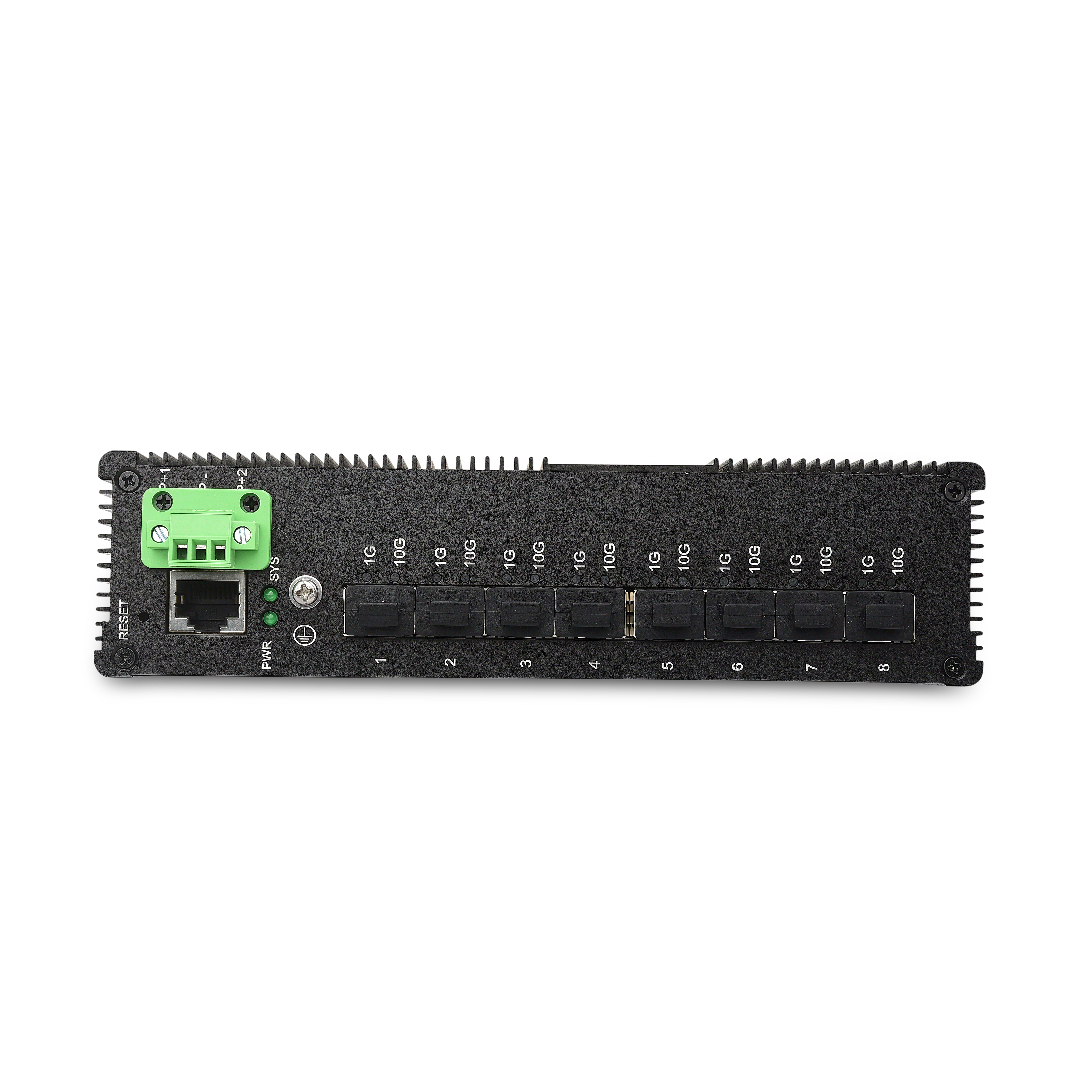 Wholesale China Ethernet Managed Industrial Manufacturers Pricelist - 8 10G SFP+ Slot | L2/L3 Managed Industrial Ethernet Switch JHA-MIWS08H – JHA