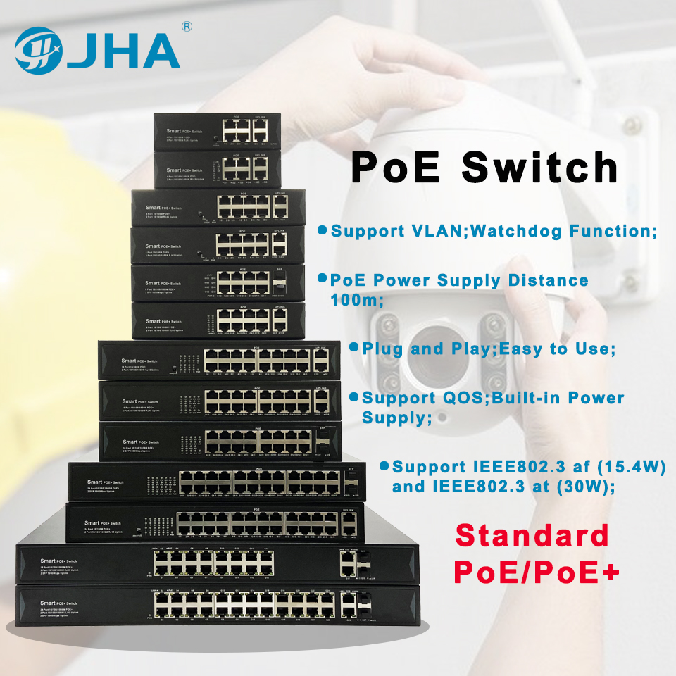 Hoe onderscheid je standaard POE-switches van niet-standaard POE-switches?