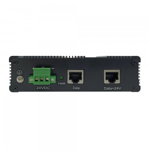 NON-STANDARD DC24V GIGABIT INDUSTRIAL POE INJECTOR 60/90W |JHA-INPSE24T24