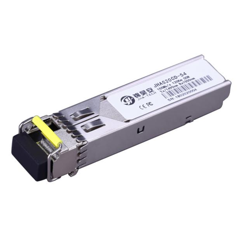 China Wholesale China SFP Price 1.25g SFP Optical Transceiver Suppliers Factories - 155M Single Mode 120Km DDM | Single Fiber SFP Transceiver JHA520CD-54 – JHA
