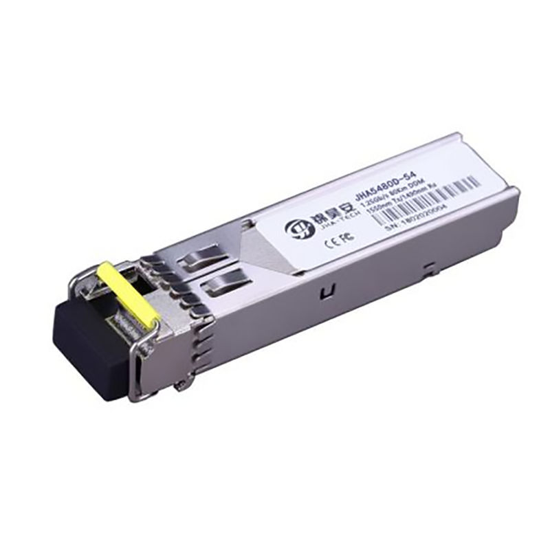 Wholesale China Ong Distance SFP+ Transceiver Manufacturers Pricelist - 1.25G Single Mode 80Km DDM | 1550nm Tx/1490nm Rx, Single Fiber SFP Transceiver, JHA5480D-54 – JHA