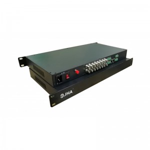 8CH HD-SDI Video rau Fiber Converter JHA-S800