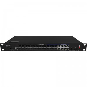 20*1000Base-X+8*10/100/1000M Base-T, Managed Industrial Ethernet Switch JHA-MIGS2008-1U
