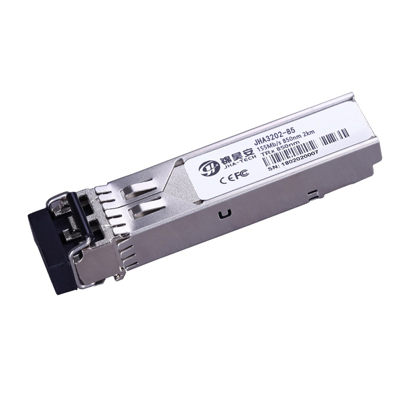 Wholesale China SFP+ Transceiver Factory Suppliers - 155M Multi-mode 2Km 850nm | Dual Fiber SFP Transceiver JHA3202-85 – JHA