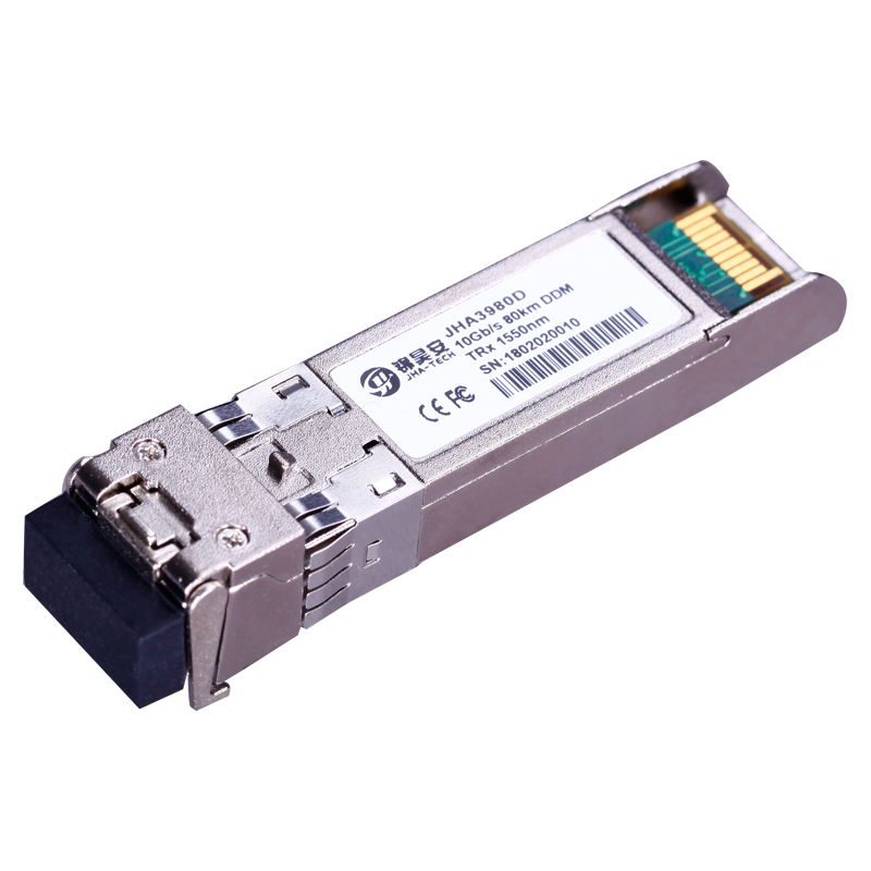 High Performance CWDM SFP Transceiver - 10G Single Mode 80Km DDM | Dual Fiber SFP+ Transceiver JHA3980D  – JHA