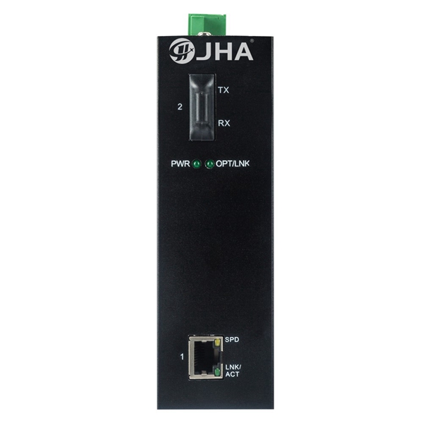 Popular Design for Ethernet Port – 1 10/100TX and 1 100FX | Industrial Media Converter JHA-IF11  – JHA