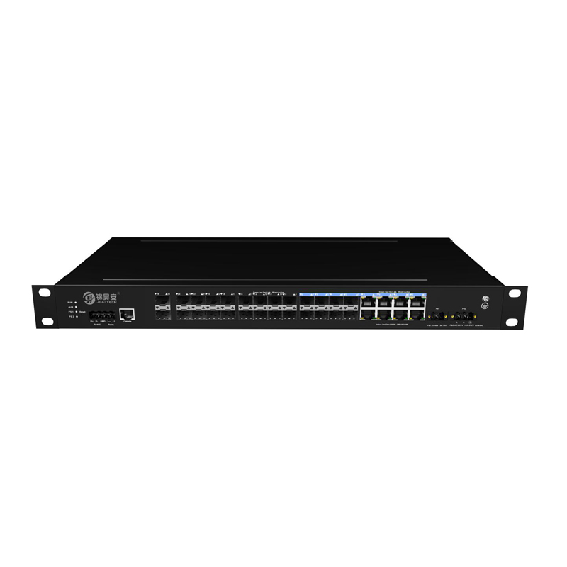 China Wholesale Poe Network Switch Factory Suppliers - 2*10G Fiber Port+16*1000Base-X+8*10/100/1000Base-T, Managed Industrial Ethernet Switch JHA-MIGS1608W2-1U – JHA