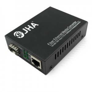 10/100/1000TX – 1000X SFP Slot |I-Fiber Media Converter JHA-GS11