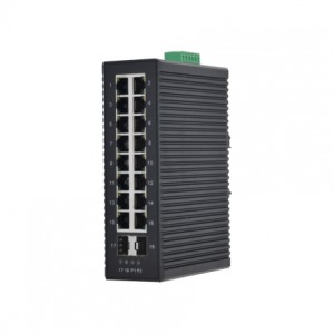 16 10/100Base-T(X) and  2 1000Base-X SFP Slot | Managed Industrial Ethernet Switch JHA-MIGS2F16