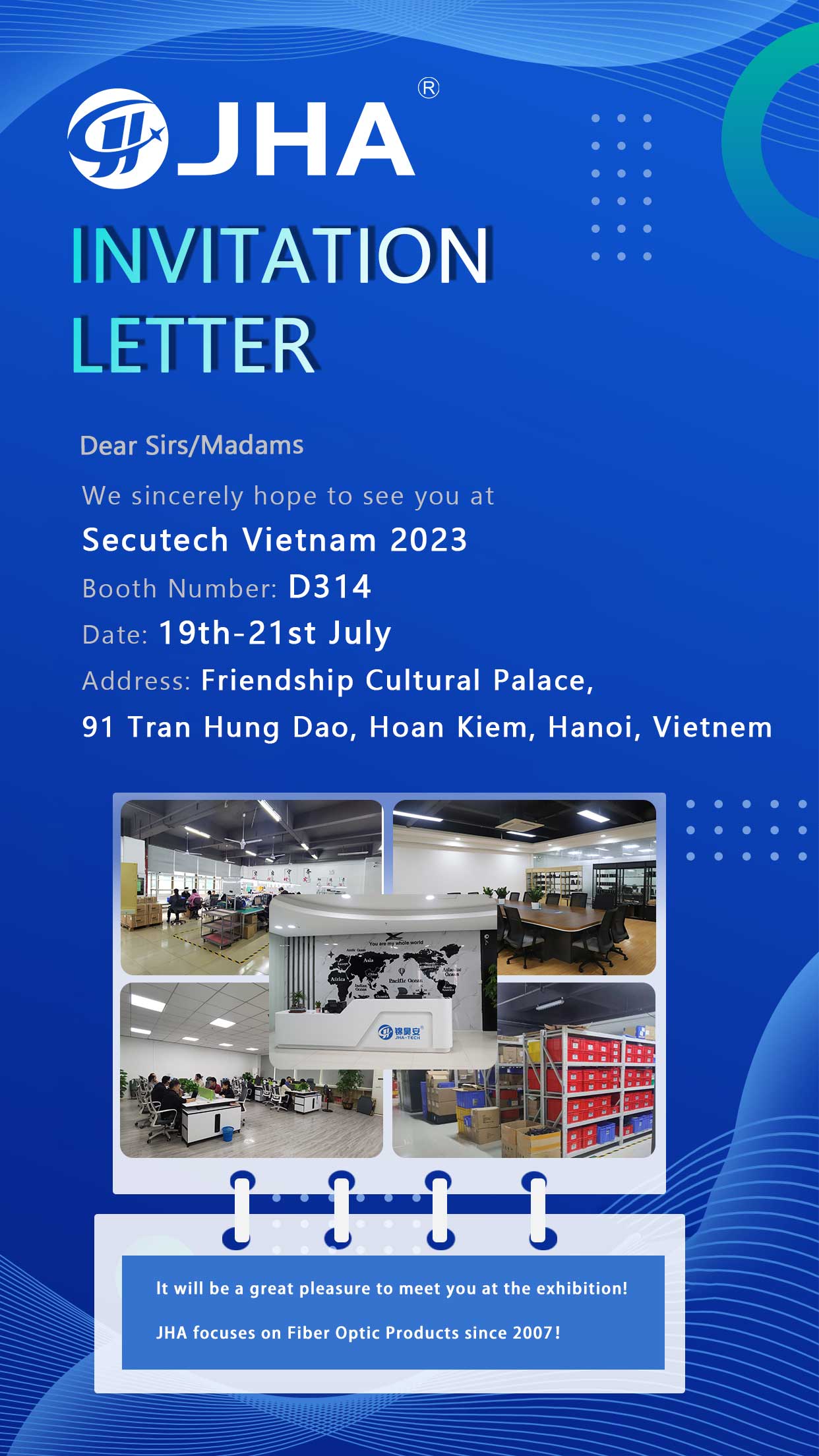 Unisciti a noi a Secutech Vietnam 2023 – Stand numero D314