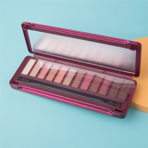 Wholesale 12 Colors Eyeshadow Palette Supplier with Iron Case