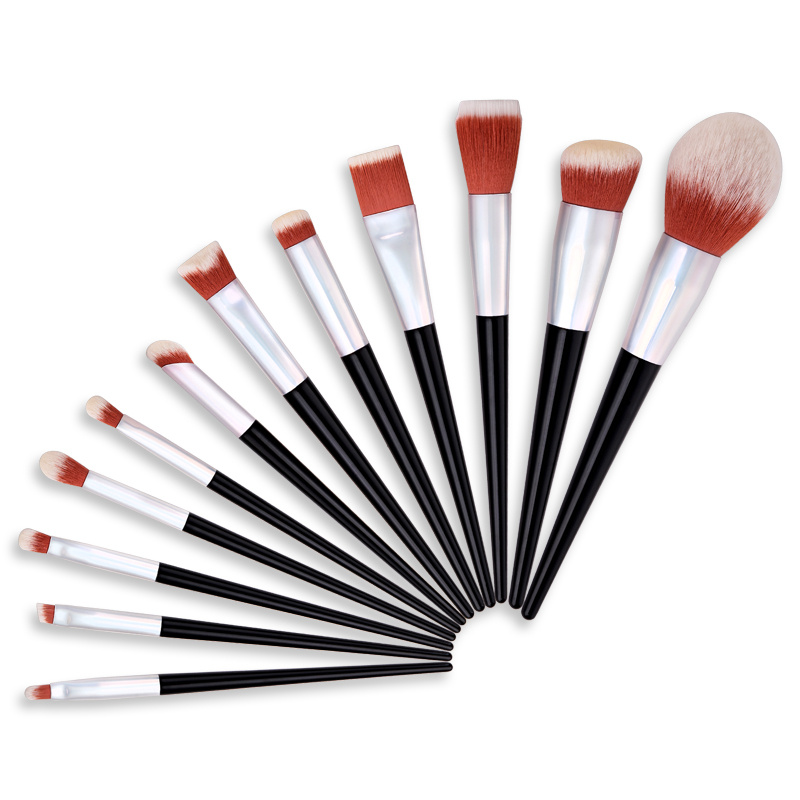12 pcs Professional Soft Hair Hight Quality Eyeshadow Makeup Brush Set Featured Image