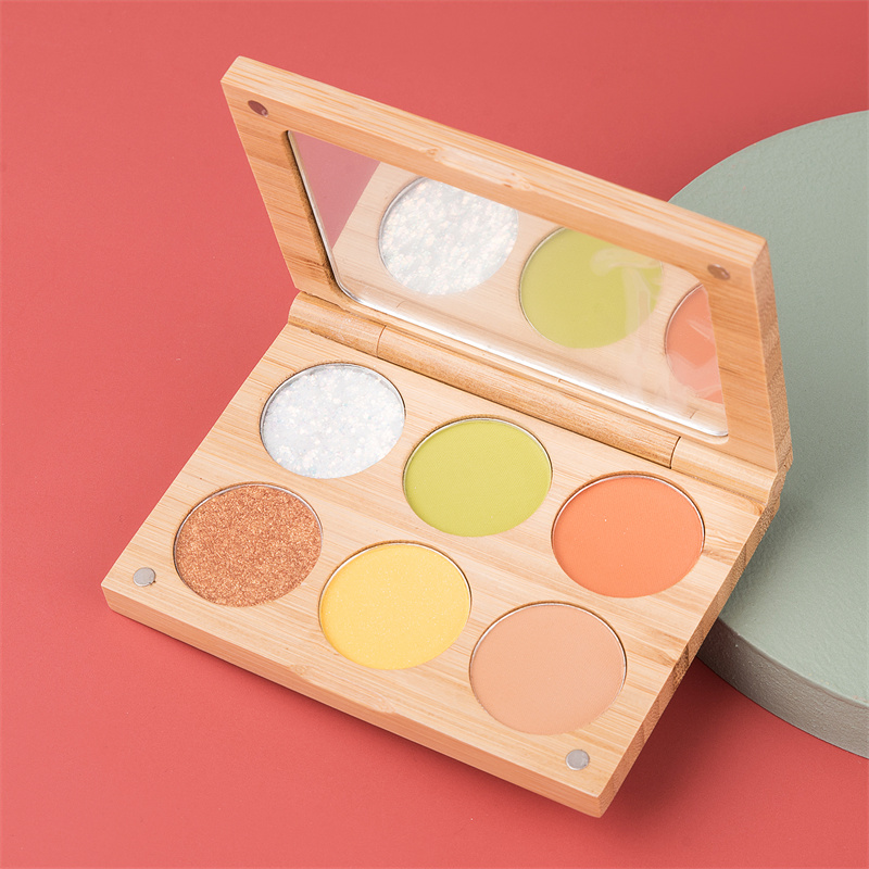Wholesale Silk Mascara - Matte Eyeshadow With Sustainable Packaging-Bamboo – JIALI