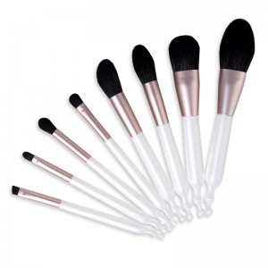 Good Quality Lip Gloss Brush – 8PCS Hot Selling Makeup Brush Set Custom Logo Cosmetics Brush Wholesale – JIALI