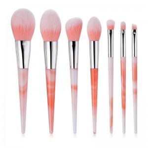 Good Quality Lip Gloss Brush – 7PCS Professional Private Label Multi Size Cosmetic Makeup Brush – JIALI