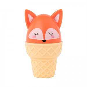 Best quality Powder Lipstick - Whole Sale Cute Ice Cream Shape With Little Fox Lid Private Label Lip Balm – JIALI
