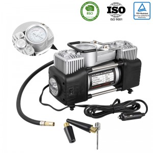 China Wholesale Tyre Tire Inflator Manufacturers –  13006, 30mm Dual-Piston Air Compressor – JIAQIAO