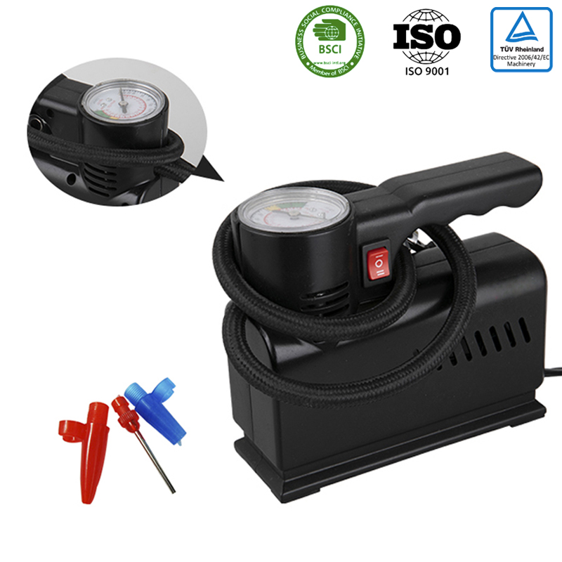 China Wholesale Cordless Air Compressor Tire Inflator Factories –  11620, Mini air pump built-in switch – JIAQIAO