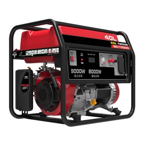 Gerador a gasolina monofásico SC10000-V 8500 watts com alça e 2 rodas