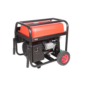 CE Certificate Gasoline Outdoor Use Portable Generator with Wheels and Handle