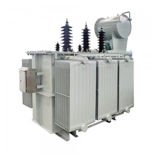 Visokonaponski hermetički zatvoreni 8mva 10mva 69000V do 3300V trofazni energetski transformator punjen uljem3