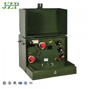JZP Additiv polaritetsløkketilførsel 7200V 120/240V 100 kVA Enfaset pudemonteret transformer1