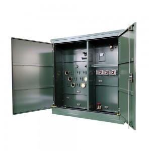 High frequency Transformer 225 kva 300 kva 12470v Oil isolation 3 Phase pad mounted transformer3
