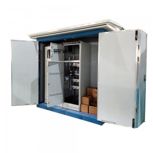 Prefabricirana mobilna napajalna omarica 35kv 33kv kompaktna transformatorska postaja kombiniran 1250kva transformator2
