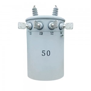 High Quality 7.62KV 13.8KV Single Phase Pole Mounted Transformer Oil Immersed Type2