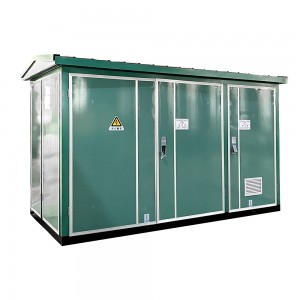 JZP Factory Box-type nga 1000 kva 1250 kva 11000v 480v Power Distribution Transformer House Substation2