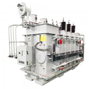 Transformador de potencia 200KV/66KV/10KV transformador de distribución eléctrica 100mva 125mva4