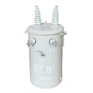 Conventional Type Oil Immersed Single Phase Pole Mounted Transformer Overhead2
