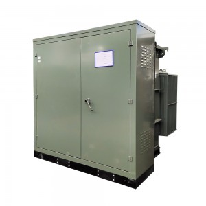 IEEE standard 1500 kva trefas pad monterad transformator 34500V till 208/120V ONAN med cooper säkring3