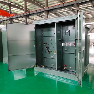 Fast delivery 75-2500KVA 2-35KV/230V/480V Three phase pad mounted transformer for distribution system5