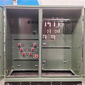 DOE 2016 Standard FR3 punjen uljem 19920V do 480/277V 1500 kva Trofazni transformator montiran na podlogu4