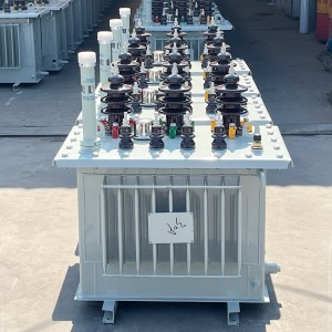 IEC / IEEE / ANSI / NEMA Standard 30 kVA 50 kVA 11000V rau 400V Peb theem Roj Immersed Transformer5